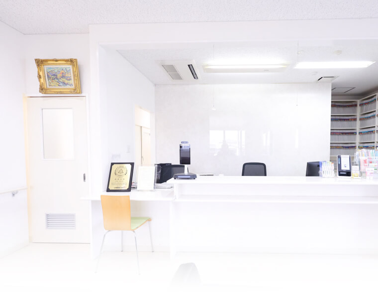清潔感のある落ち着いた内装